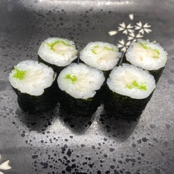 6 makis de salmón