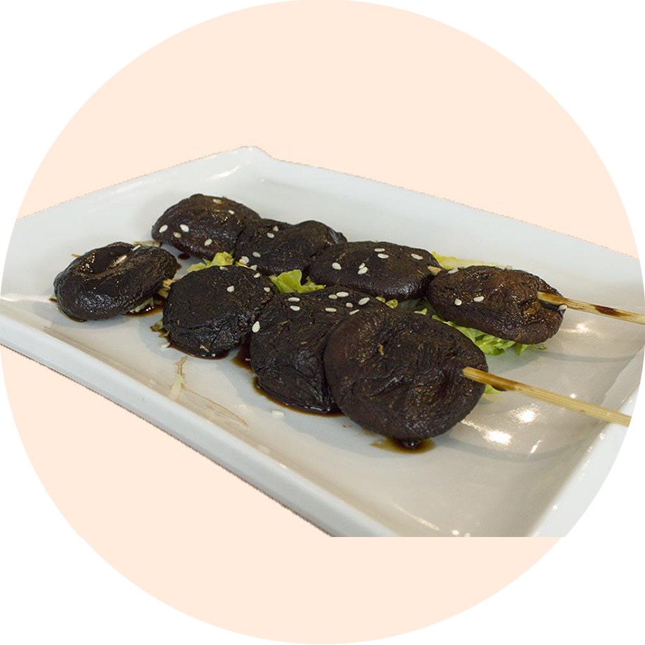 Pincho de Seta Japonesa Pincho de Seta Japonesa