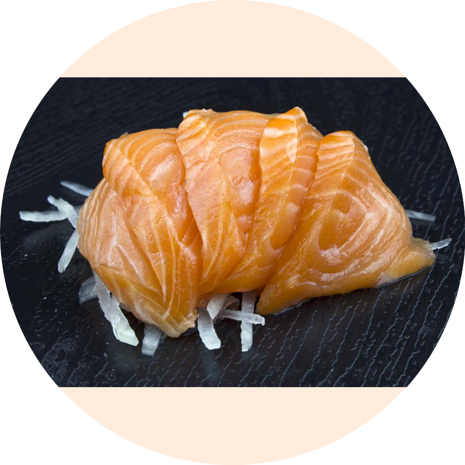 Sashimi de Salmón Sashimi de Salmón