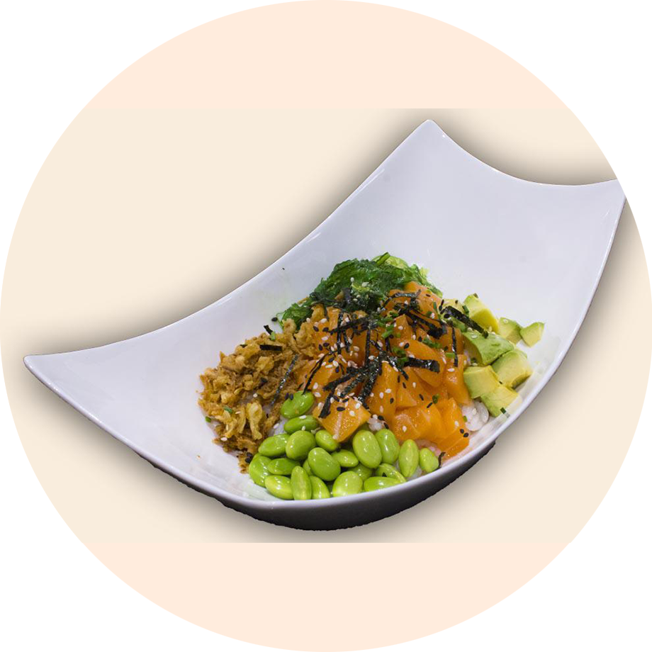 Poke de Salmón Poke de Salmón