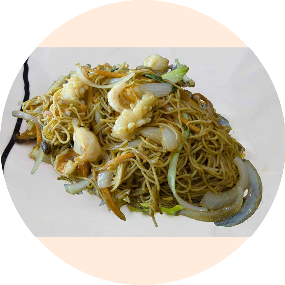 Tallarines con Langostinos Tallarines con Langostinos