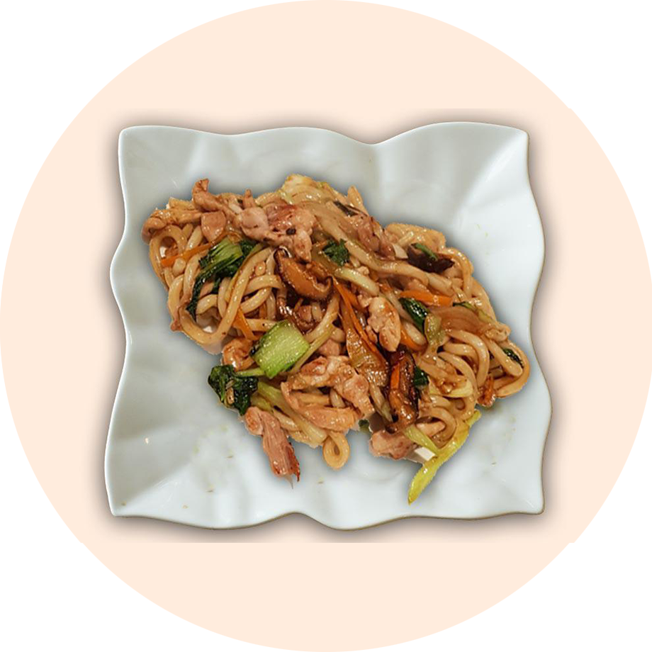 Udón con Pollo Udón con Pollo