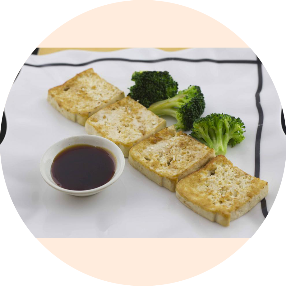 Tofu Teppanyaki Tofu Teppanyaki