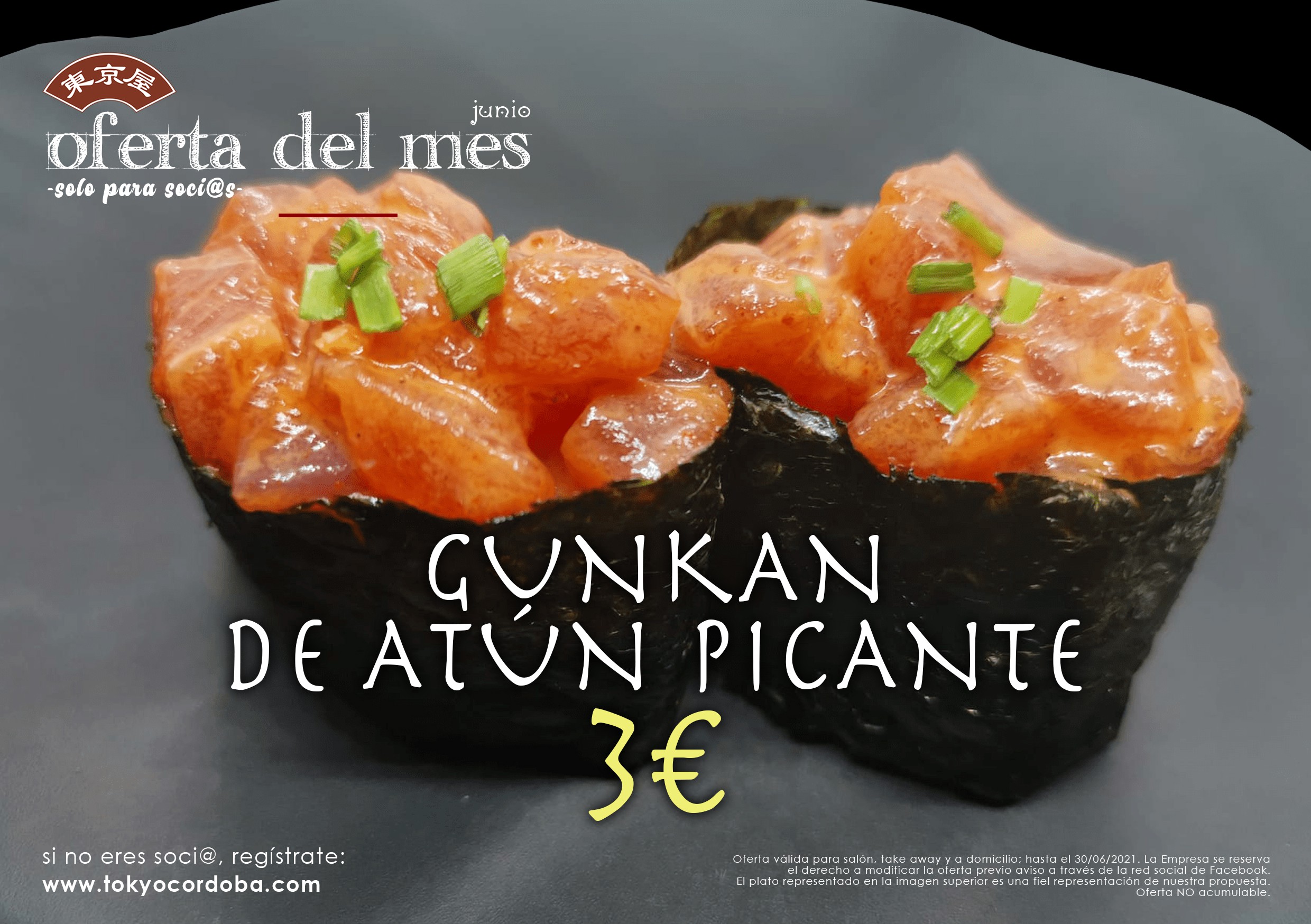 Gunkán Atún Picante Gunkán Atún Picante